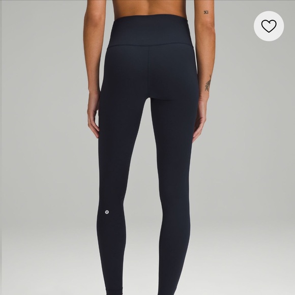 Wunder Train High-Rise Tight 28”, True Navy, Size 6 - Picture 4 of 6